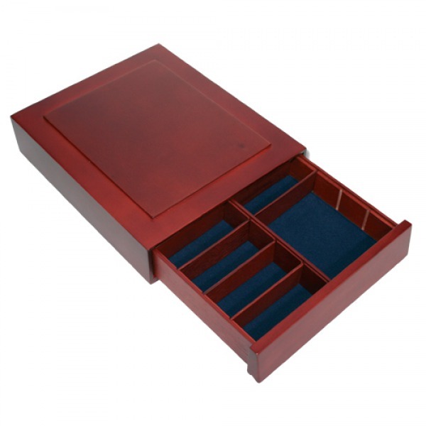 Rock Collection Box-Stackable Wood Drawer for Rocks & Fossils